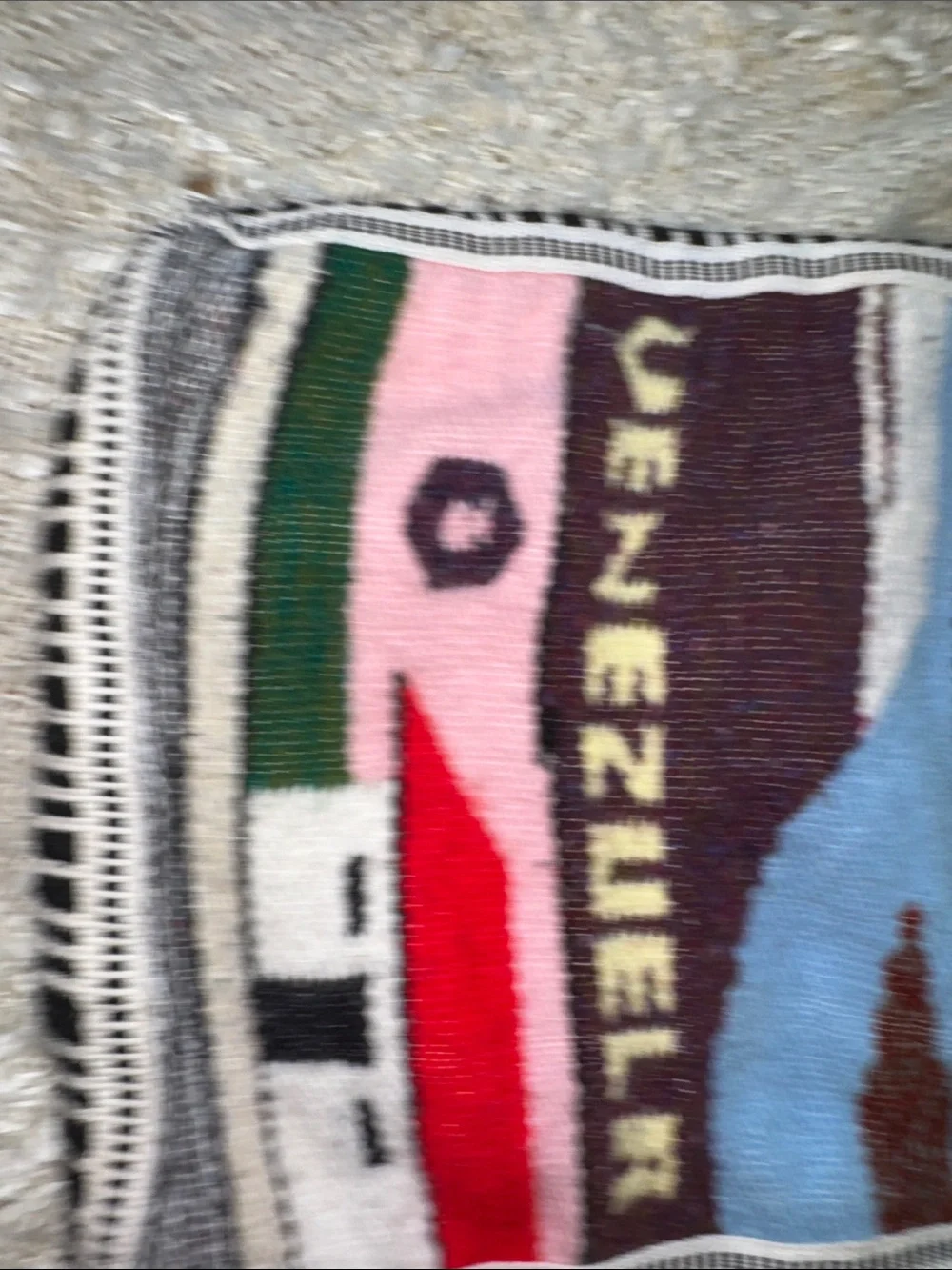 Venezuela Handwoven Crossbody Bag in Multicolor